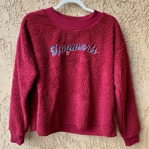 Harry Potter Hogwarts Faux Fur Sleepwear Top